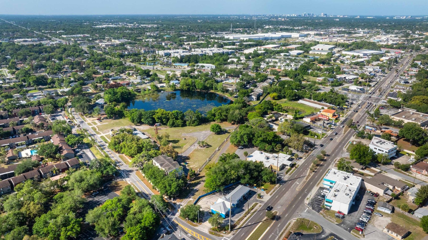 Aerial view of Winter Park submarket